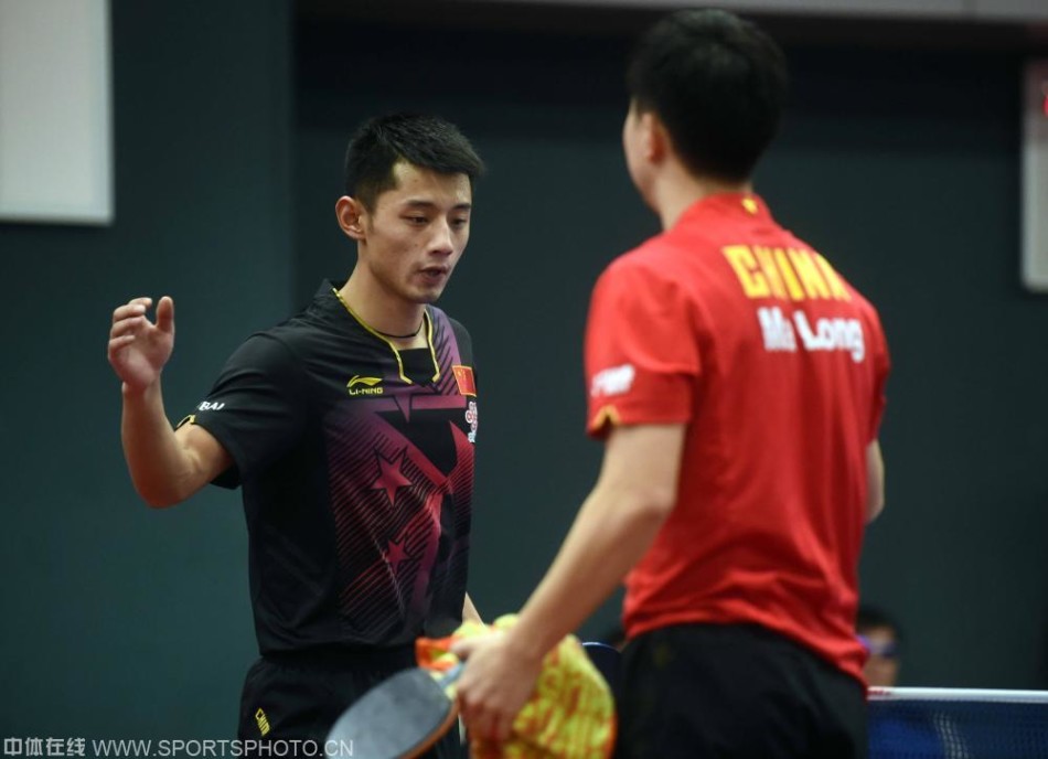 德国队完胜瑞典队，张继科关键制胜